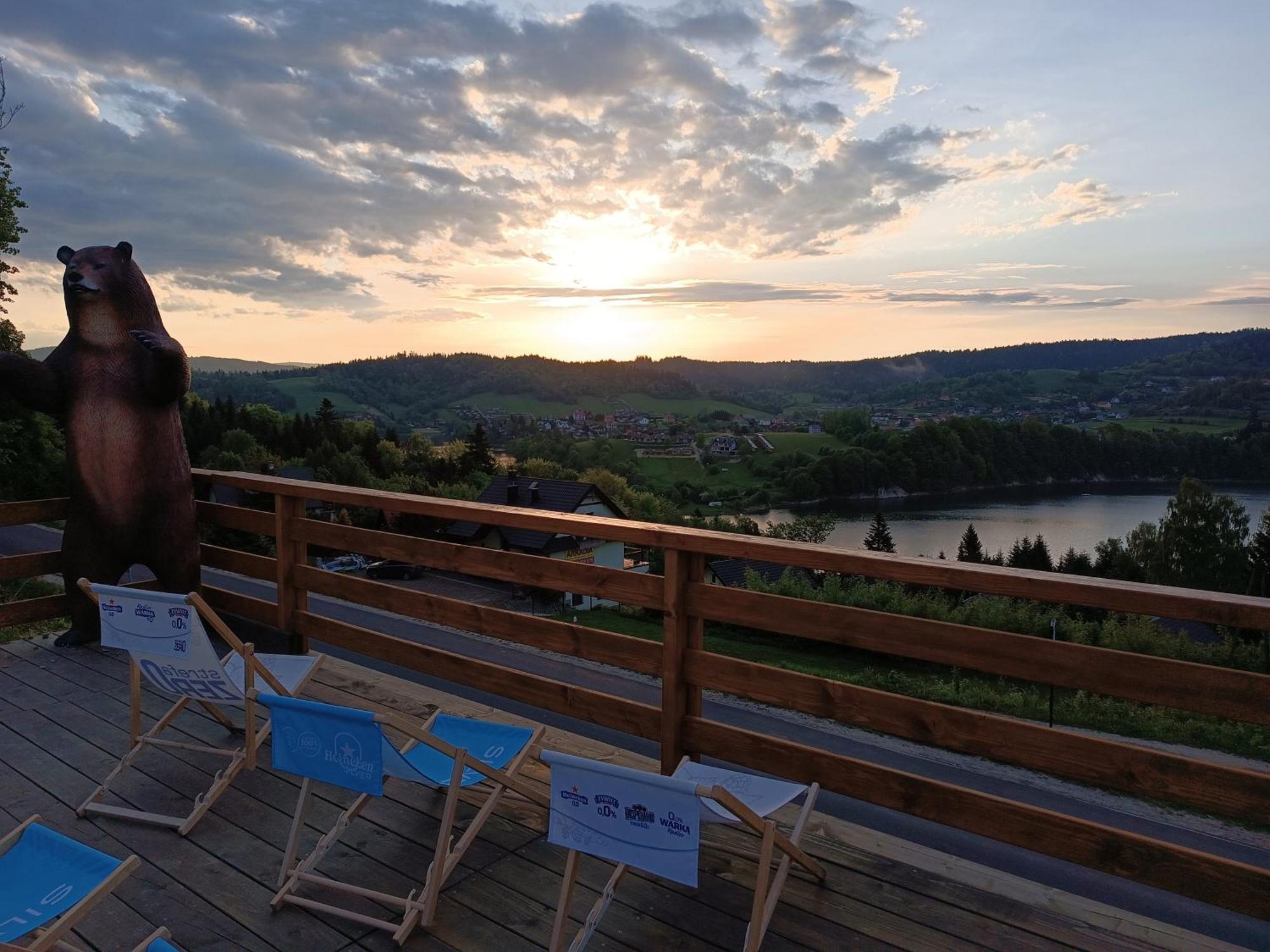 Villa Domki Nad Jeziorem Wolkowyja Exterior foto